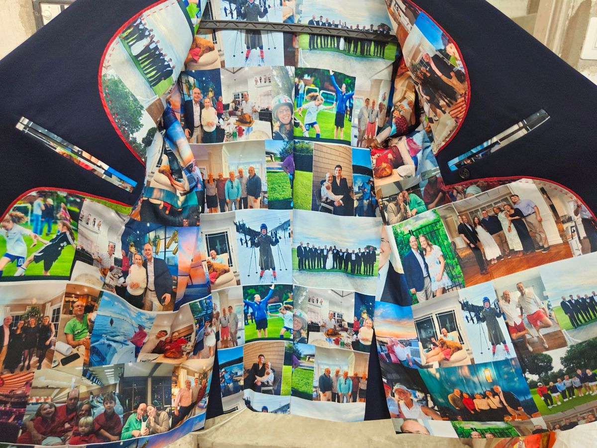 Custom Family Photo Lining: Personalized Memory Blazer for Men