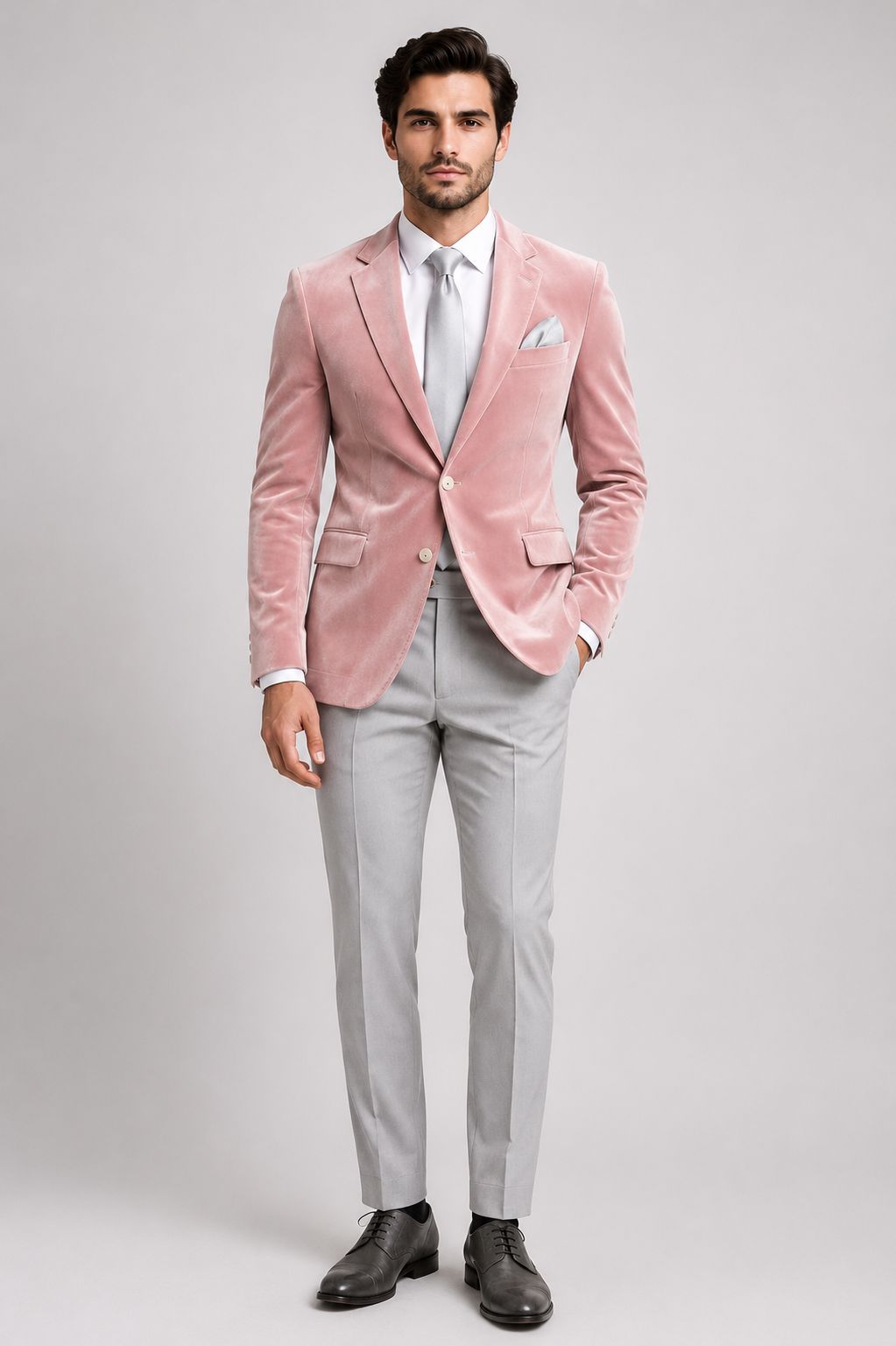 Luxury Wedding Velvet Blazer for Men | Premium Tailored Formal Party Jacket