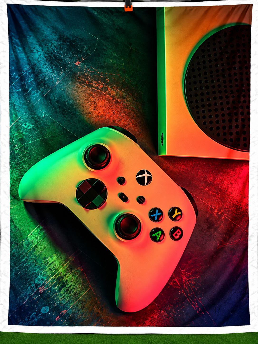 Custom Gaming Printed Lining Fabric – Gamer Controller & Gaming Room Satin Fabric, Personalized Video Game Suit & Blazer Lining